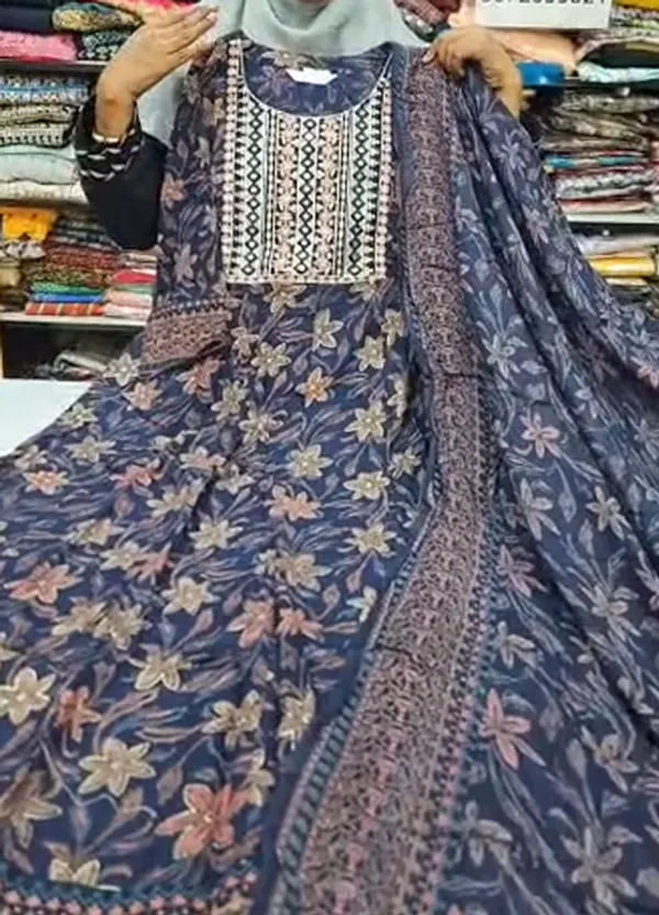 Anarkali Kurti with Dupatta Set | KS1161